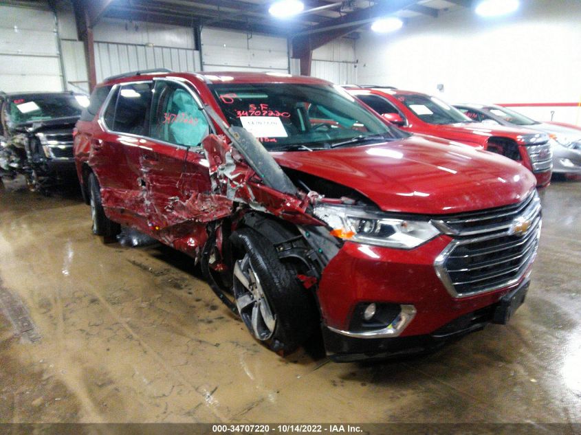 2021 CHEVROLET TRAVERSE LT LEATHER VIN: 1GNEVHKW3MJ174563