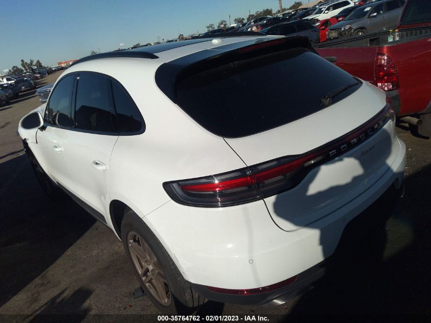 2021 PORSCHE MACAN VIN: WP1AA2A51MLB14986