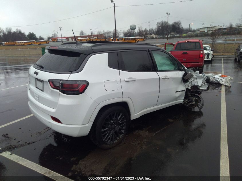 2022 JEEP COMPASS HIGH ALTITUDE VIN: 3C4NJDCB5NT168685