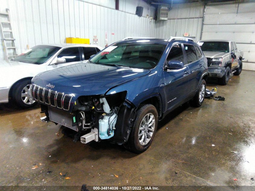 2021 JEEP CHEROKEE LATITUDE LUX VIN: 1C4PJMMX4MD201702