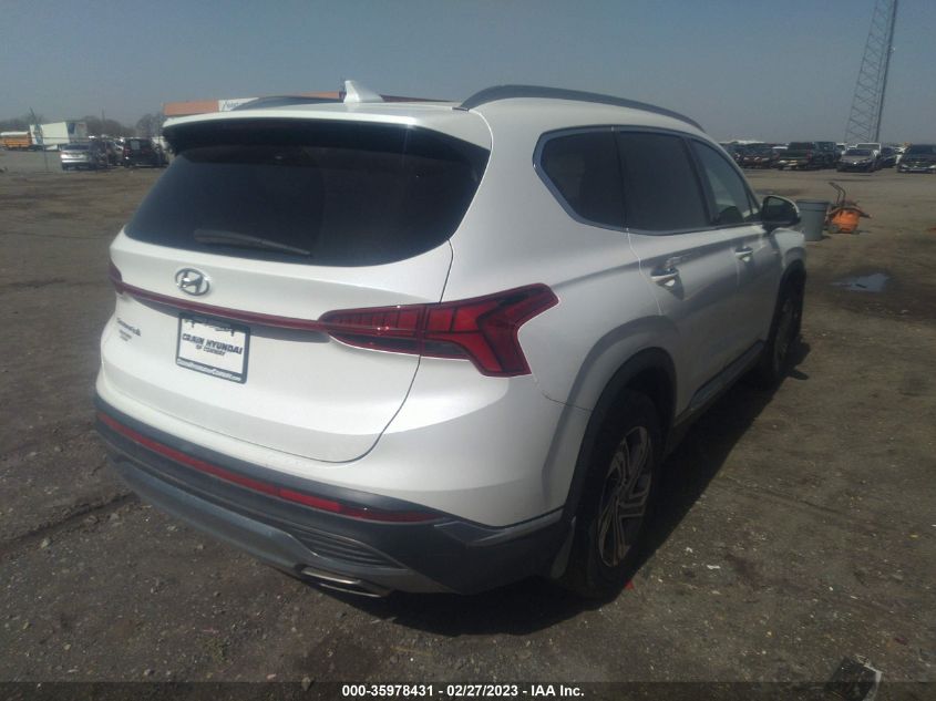 2022 HYUNDAI SANTA FE SEL VIN: 5NMS34AJXNH379448