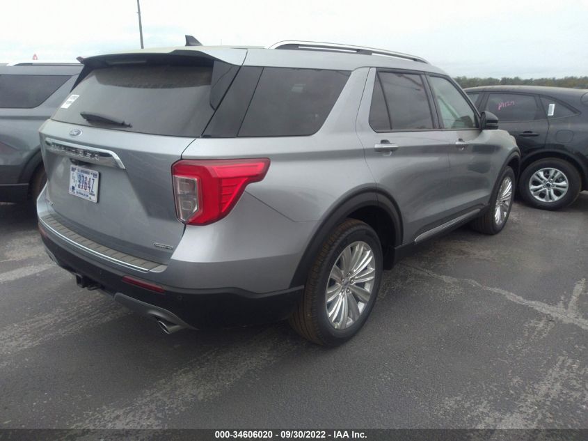2022 FORD EXPLORER LIMITED VIN: 1FM5K8FW2NNA10965