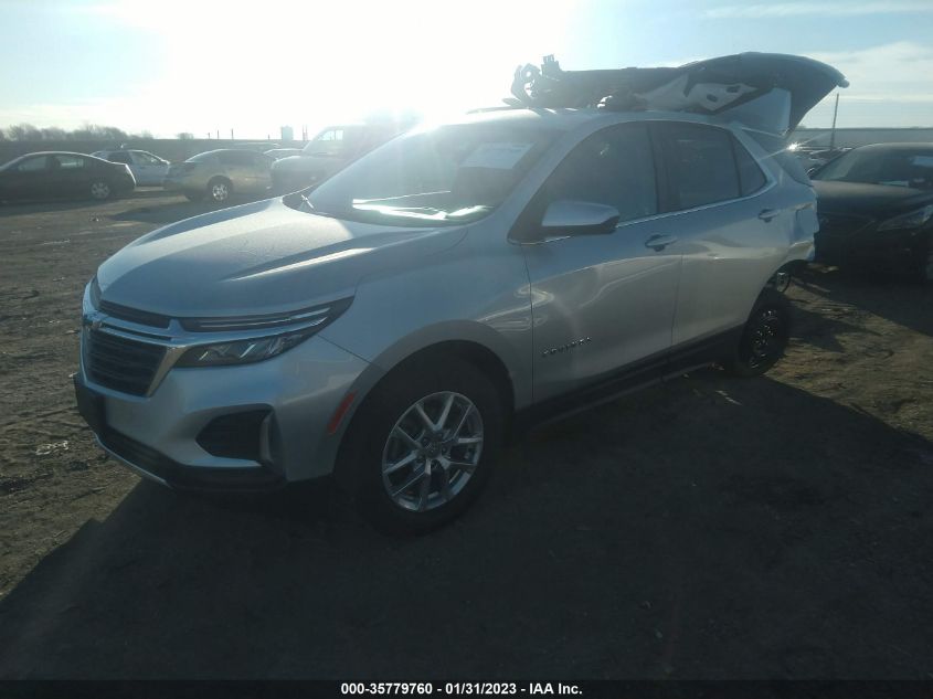 2022 CHEVROLET EQUINOX LT VIN: 3GNAXKEV6NL270027