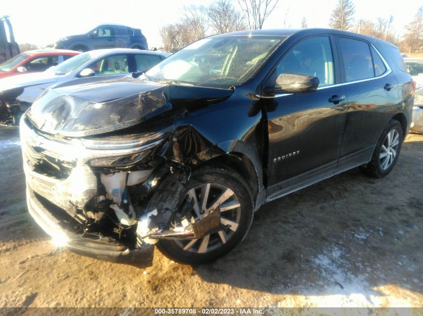 2022 CHEVROLET EQUINOX LT VIN: 3GNAXUEVXNL256515