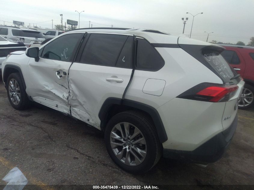 2021 TOYOTA RAV4 XLE PREMIUM VIN: 2T3C1RFV6MW114782