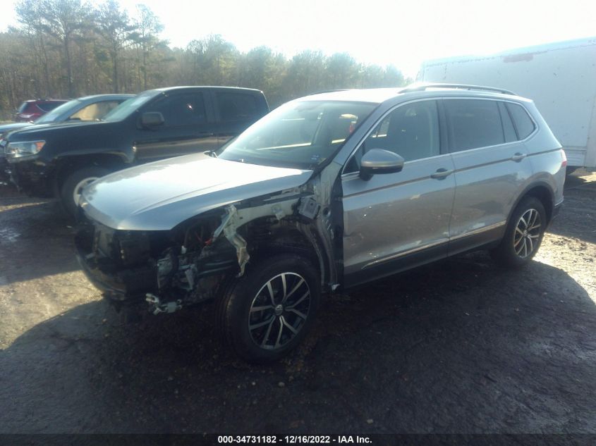2021 VOLKSWAGEN TIGUAN SE VIN: 3VV3B7AX1MM122088