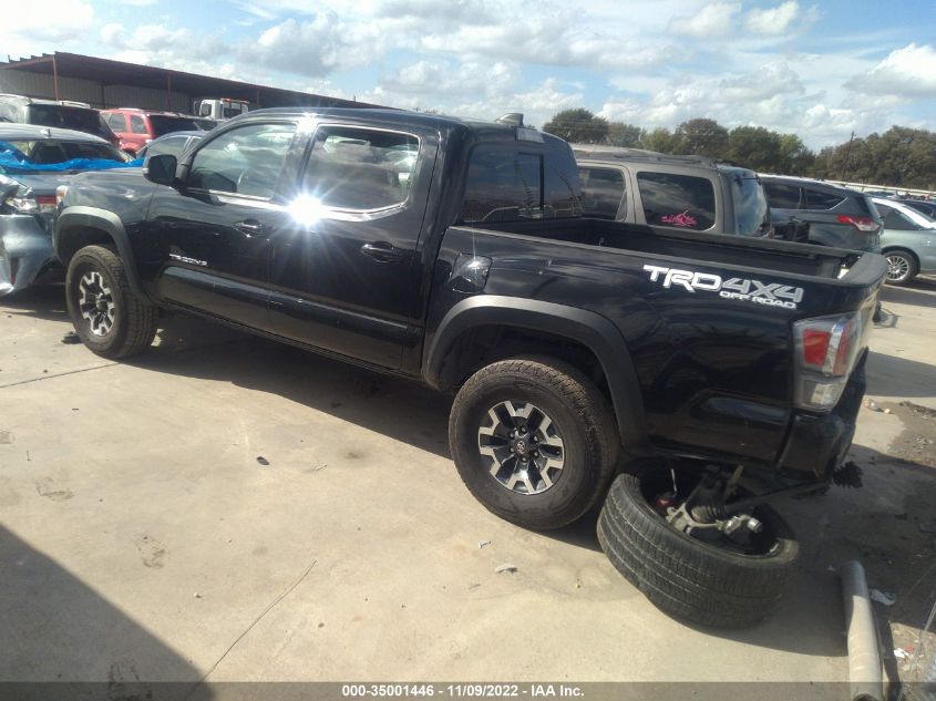 2021 TOYOTA TACOMA 4WD SR/SR5/TRD SPORT VIN: 5TFCZ5AN3MX269987