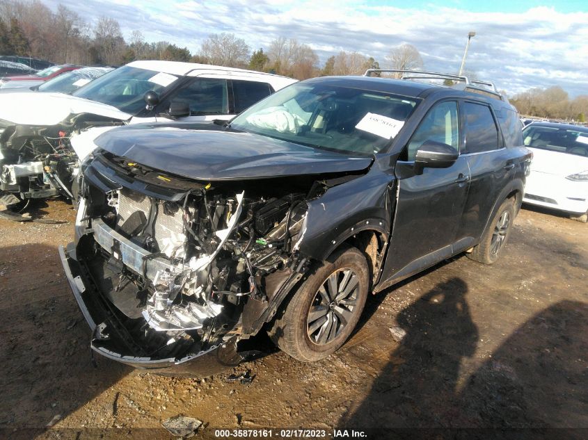2022 NISSAN PATHFINDER SL VIN: 5N1DR3CC0NC247244