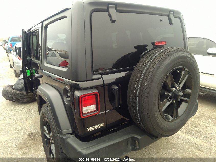 2022 JEEP WRANGLER UNLIMITED SPORT ALTITUDE VIN: 1C4HJXDG3NW181776