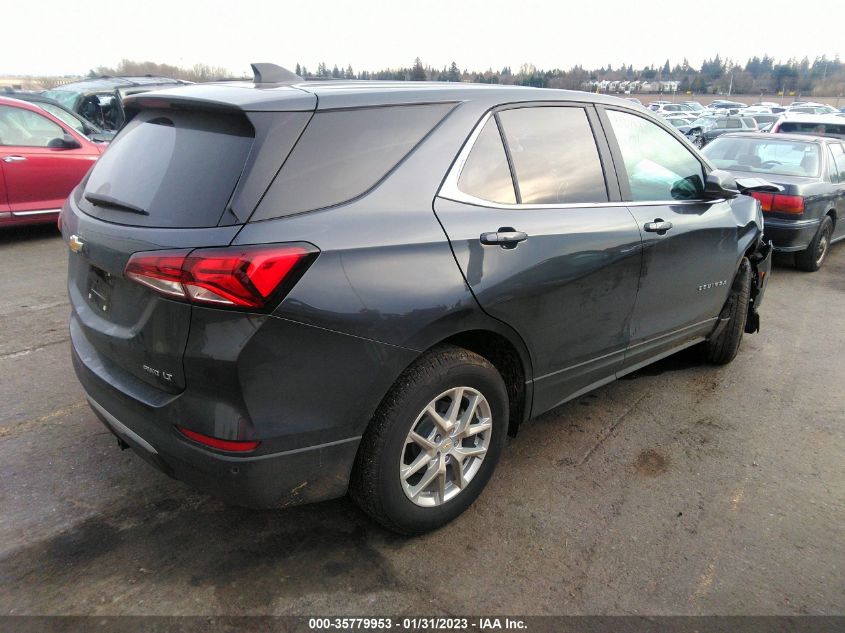 2022 CHEVROLET EQUINOX LT VIN: 2GNAXTEV4N6146414
