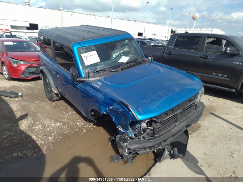 2022 FORD BRONCO BASE/BIG BEND VIN: 1FMDE5AH2NLB13521