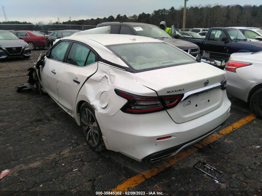 2022 NISSAN MAXIMA SV VIN: 1N4AA6CV2NC507165