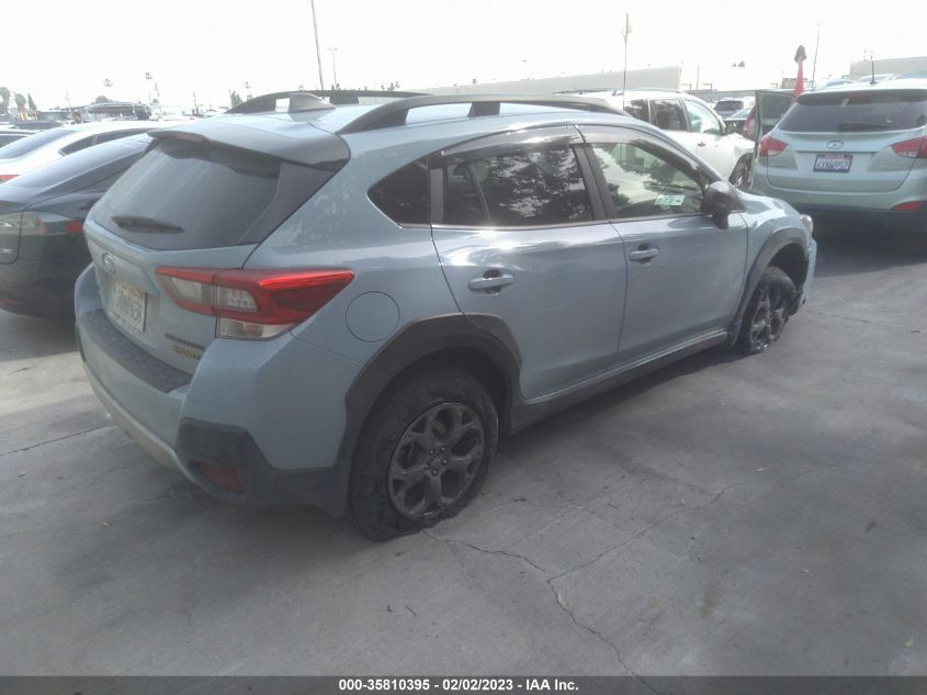 2022 SUBARU CROSSTREK SPORT VIN: JF2GTHSCXNH269743