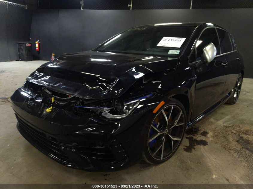 2022 VOLKSWAGEN GOLF R VIN: WVWEB7CD3NW168047