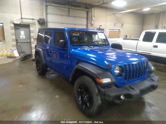 2021 JEEP WRANGLER UNLIMITED SPORT ALTITUDE VIN: 1C4HJXDG6MW803494