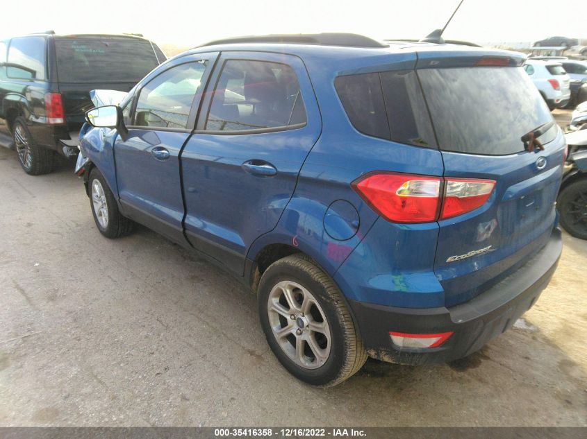 2021 FORD ECOSPORT SE VIN: MAJ3S2GE2MC455866