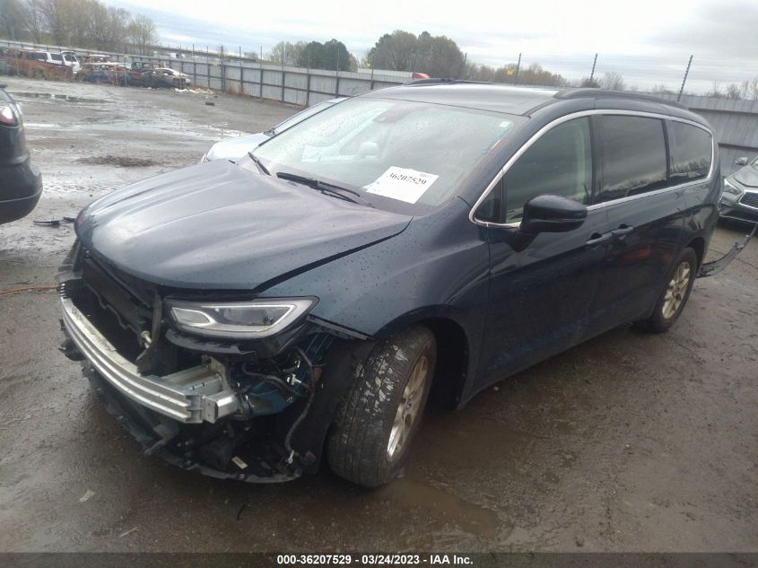 2022 CHRYSLER PACIFICA TOURING L VIN: 2C4RC1BG4NR153461