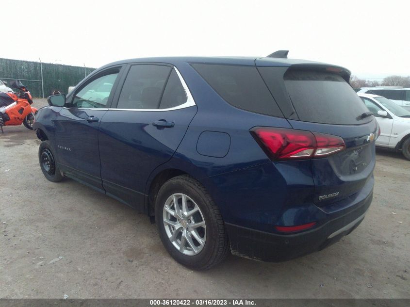 2022 CHEVROLET EQUINOX LT VIN: 3GNAXTEV5NL135241