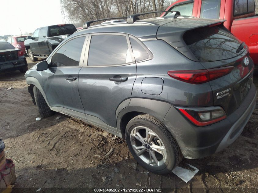 2022 HYUNDAI KONA SEL VIN: KM8K62AB3NU795947