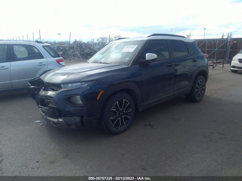 2022 CHEVROLET TRAILBLAZER ACTIV VIN: KL79MVSL6NB099335