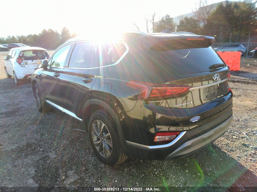 2020 HYUNDAI SANTA FE SEL VIN: 5NMS3CAD9LH209731