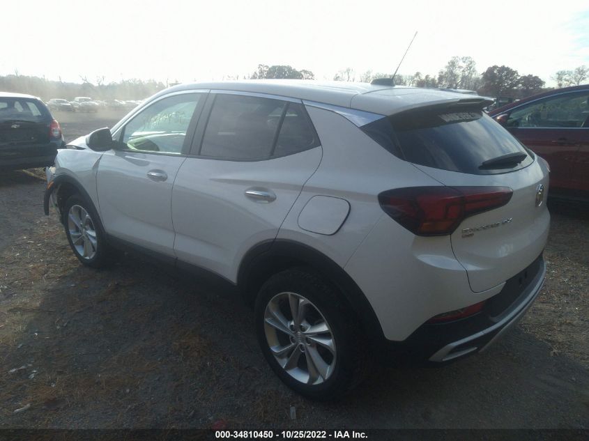 2021 BUICK ENCORE GX PREFERRED VIN: KL4MMCSL3MB167794