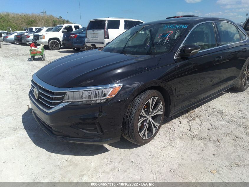 2022 VOLKSWAGEN PASSAT 2.0T SE VIN: 1VWSA7A34NC004790