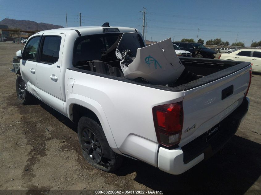 2021 TOYOTA TACOMA 4WD SR/SR5/TRD SPORT VIN: 3TMCZ5ANXMM407661