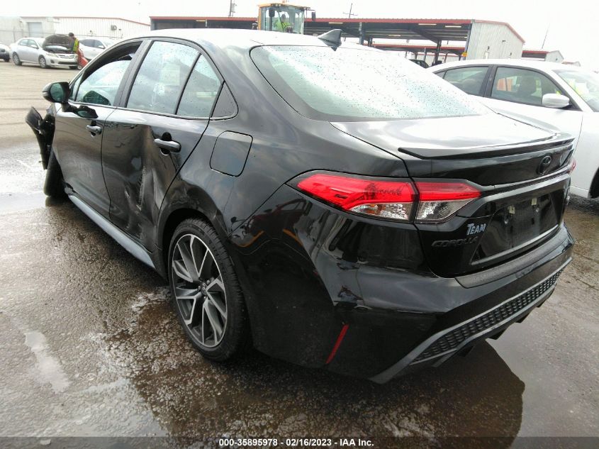 2022 TOYOTA COROLLA SE/SE NIGHTSHADE/APEX SE VIN: 5YFS4MCE4NP117301