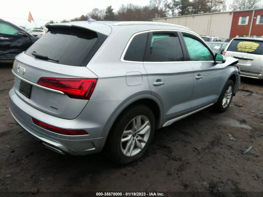 2022 AUDI Q5 S LINE PREMIUM VIN: WA1GAAFY2N2013028