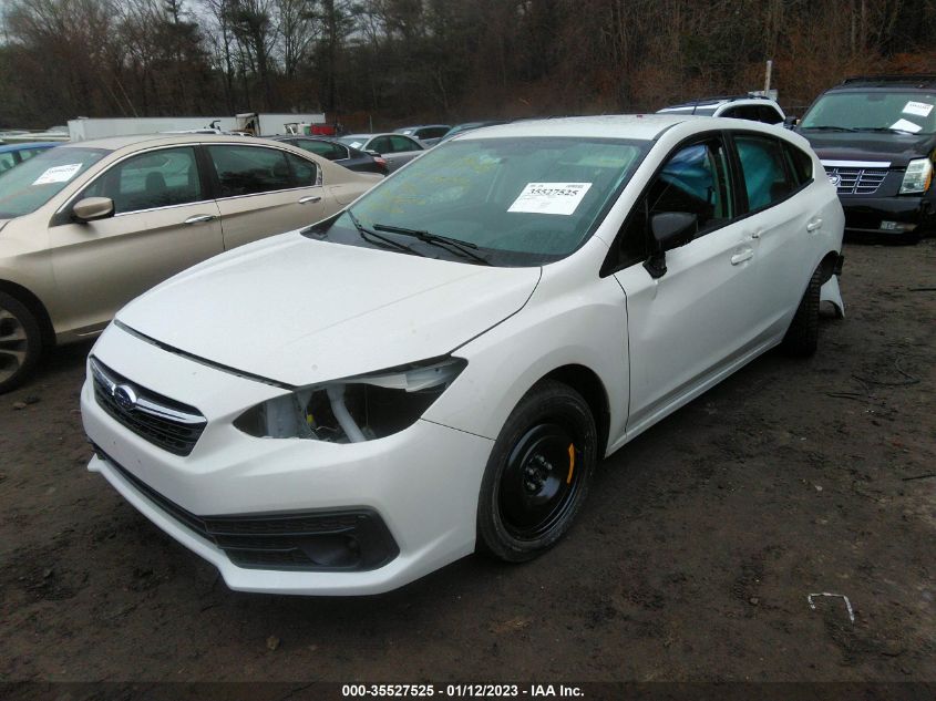 2022 SUBARU IMPREZA VIN: 4S3GTAB67N3726313