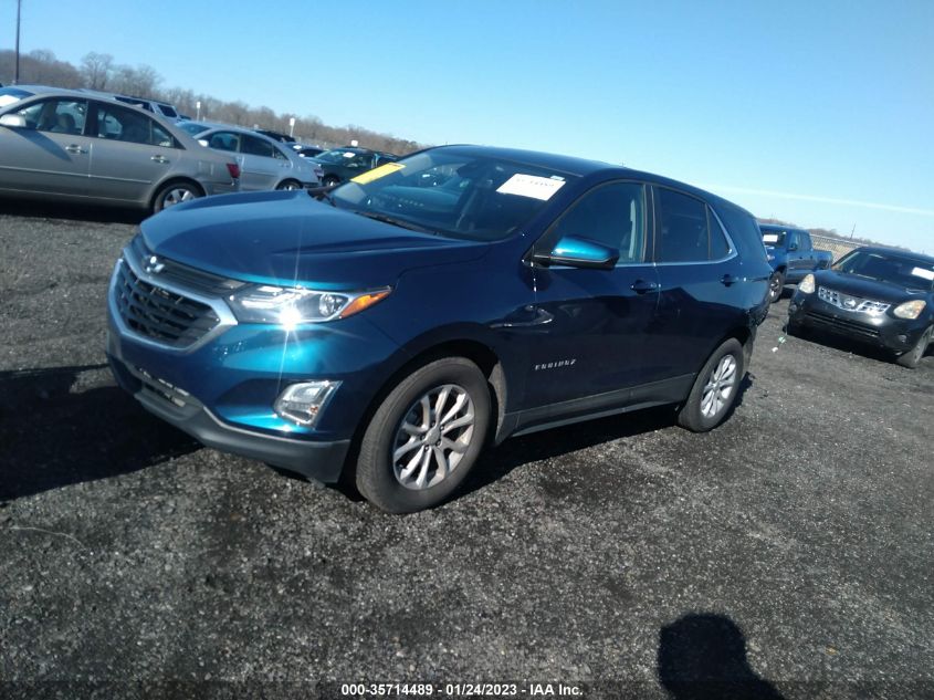 2021 CHEVROLET EQUINOX LT VIN: 3GNAXUEV8ML302227