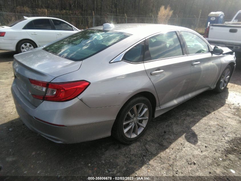 2022 HONDA ACCORD SEDAN LX VIN: 1HGCV1F1XNA018447