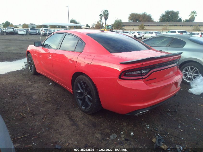 2021 DODGE CHARGER SXT VIN: 2C3CDXBGXMH562627