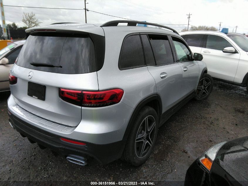 2022 MERCEDES-BENZ GLB GLB 250 VIN: W1N4M4GB4NW238015