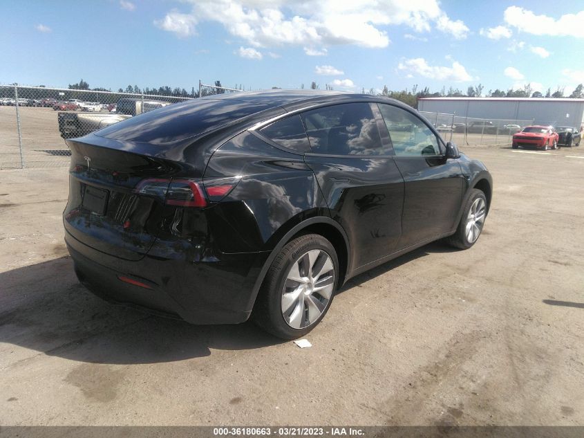2023 TESLA MODEL Y LONG RANGE VIN: 7SAYGDEEXPA029172