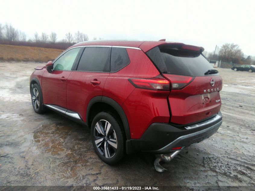 2023 NISSAN ROGUE SL VIN: 5N1BT3CB7PC748876