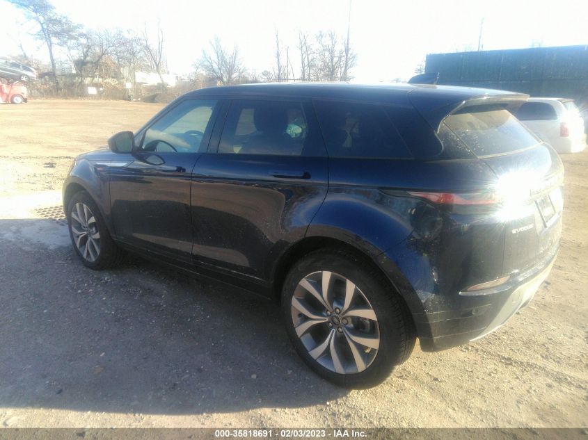 2022 LAND ROVER RANGE ROVER EVOQUE SE VIN: SALZP2FX3NH169157
