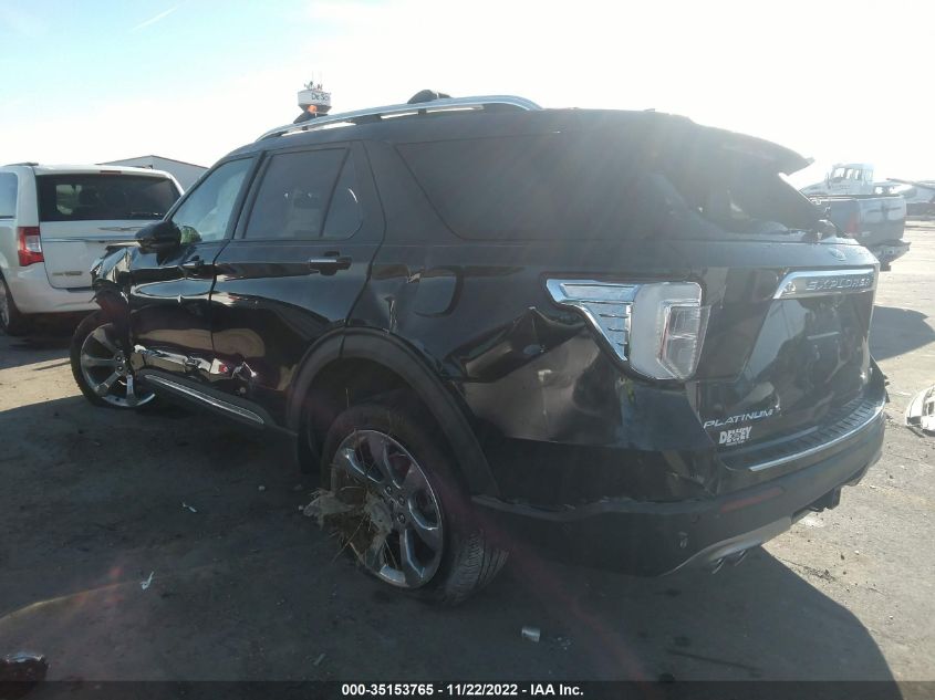 2020 FORD EXPLORER PLATINUM VIN: 1FM5K8HC9LGA35592
