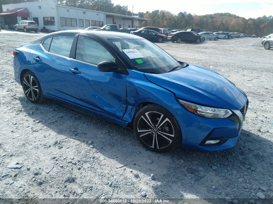 2021 NISSAN SENTRA SR VIN: 3N1AB8DV5MY258628