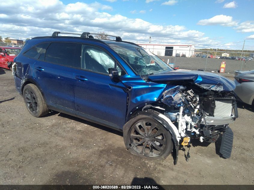 2022 KIA SORENTO SX VIN: 5XYRKDLF1NG130637