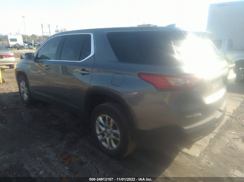 2020 CHEVROLET TRAVERSE LS VIN: 1GNERFKW9LJ182108