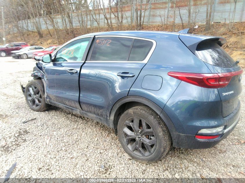 2022 KIA SPORTAGE LX VIN: KNDPMCAC7N7028258