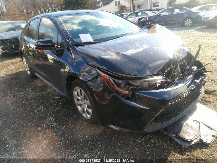 2021 TOYOTA COROLLA LE VIN: JTDEPMAE1MJ134714