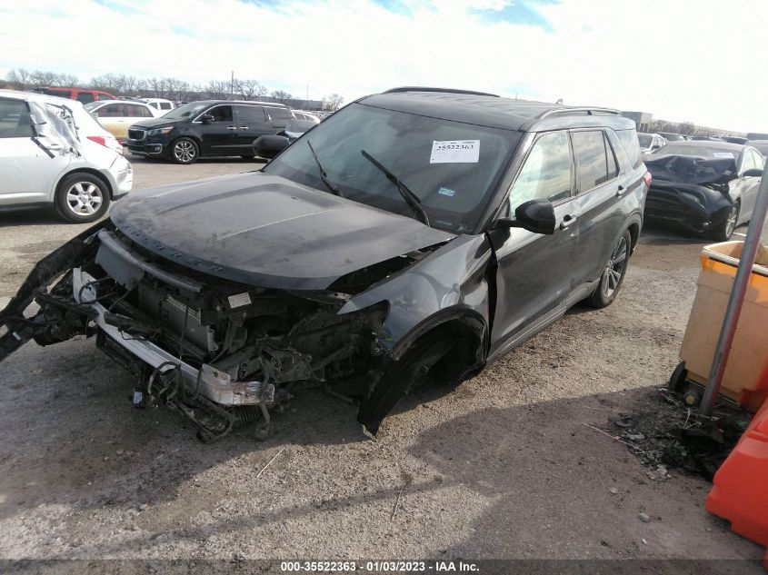 2022 FORD EXPLORER XLT VIN: 1FMSK7DH4NGB63322