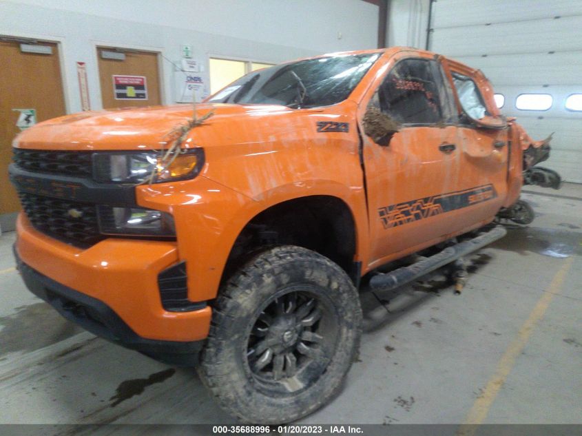 2021 CHEVROLET SILVERADO 1500 WORK TRUCK VIN: 1GCUYAEF0MZ138801