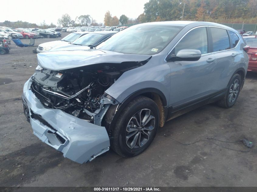 2021 HONDA CR-V EX VIN: 2HKRW2H52MH680283