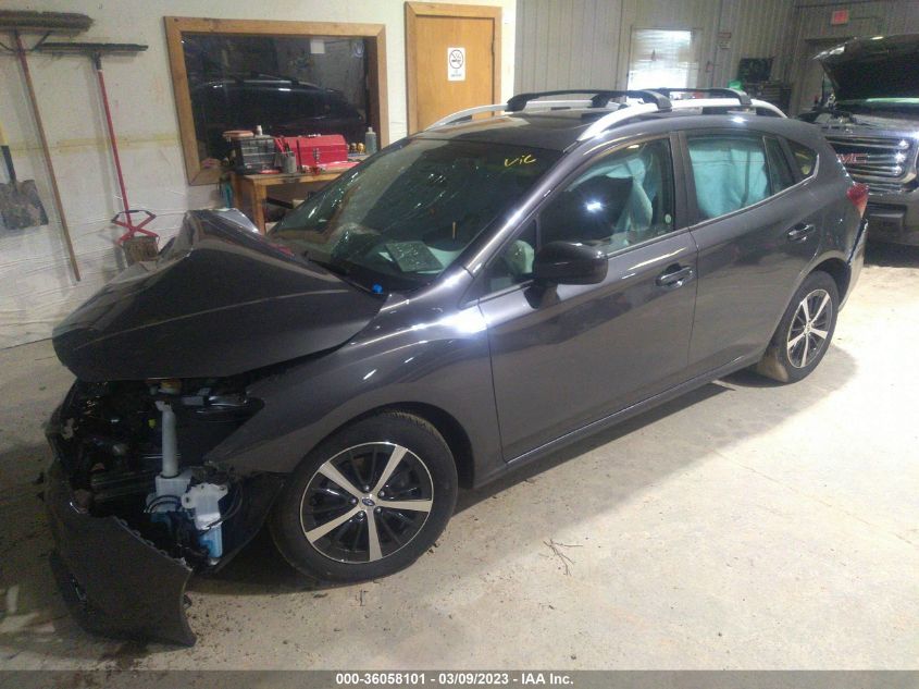 2022 SUBARU IMPREZA PREMIUM VIN: 4S3GTAD69N3721854