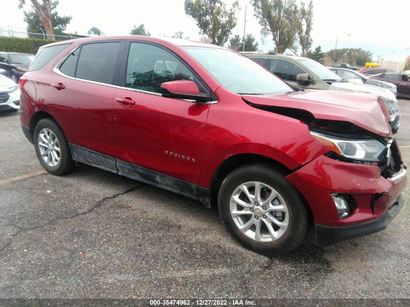 2021 CHEVROLET EQUINOX LT VIN: 2GNAXUEV0M6105055