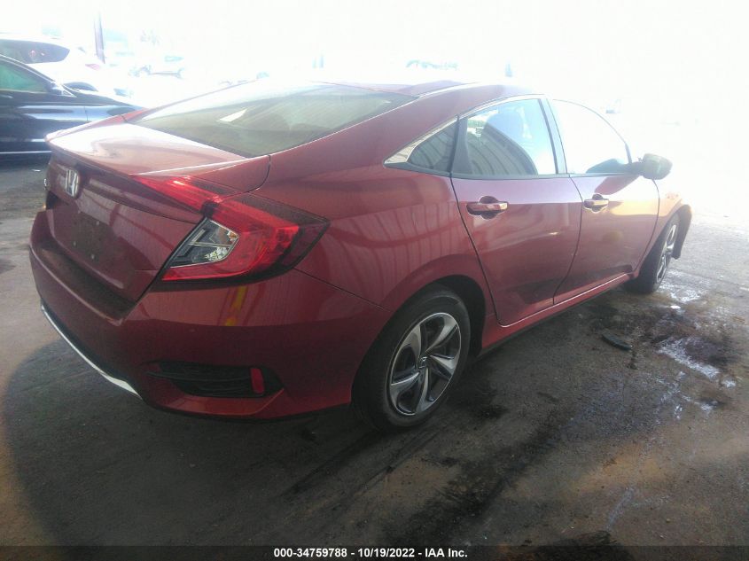 2021 HONDA CIVIC SEDAN LX VIN: 2HGFC2F69MH558389